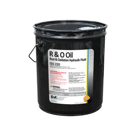 D-A LUBRICANT CO D-A R&O Hydraulic Oil ISO 220 - 5 Gallon Metal Pail 54769
